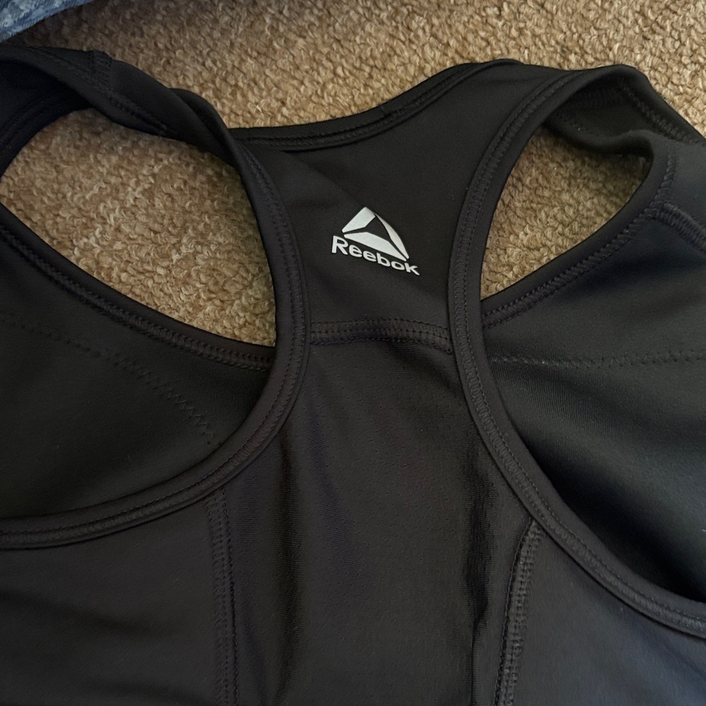 Reebok Women's Charcoal Sports Bra